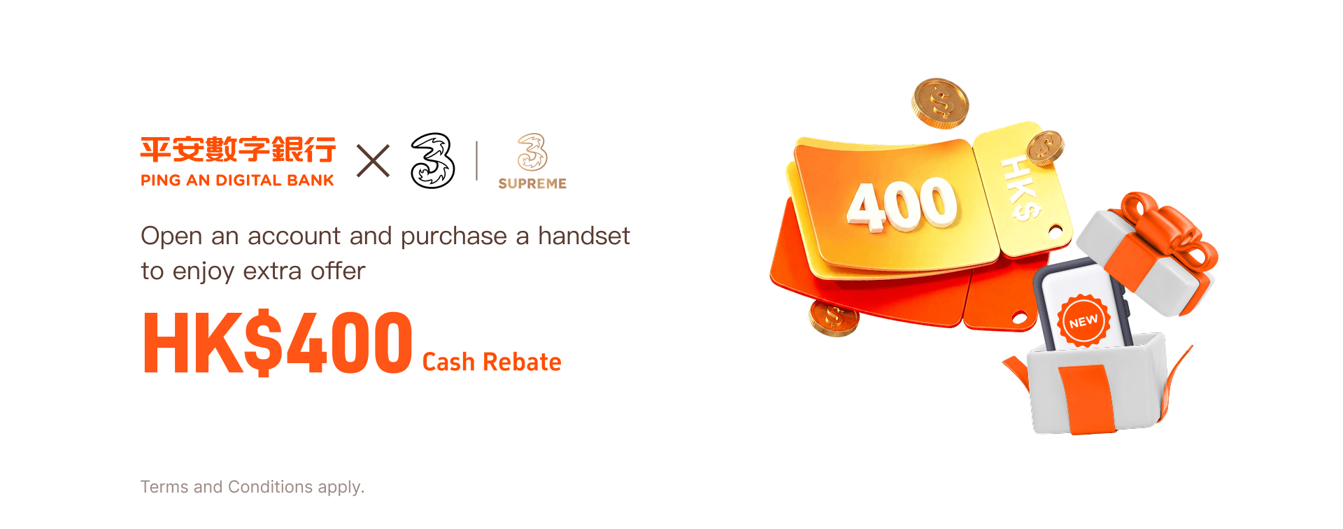 Ping An Digital Bank x 3HK | 3SUPREME Exclusive Offer