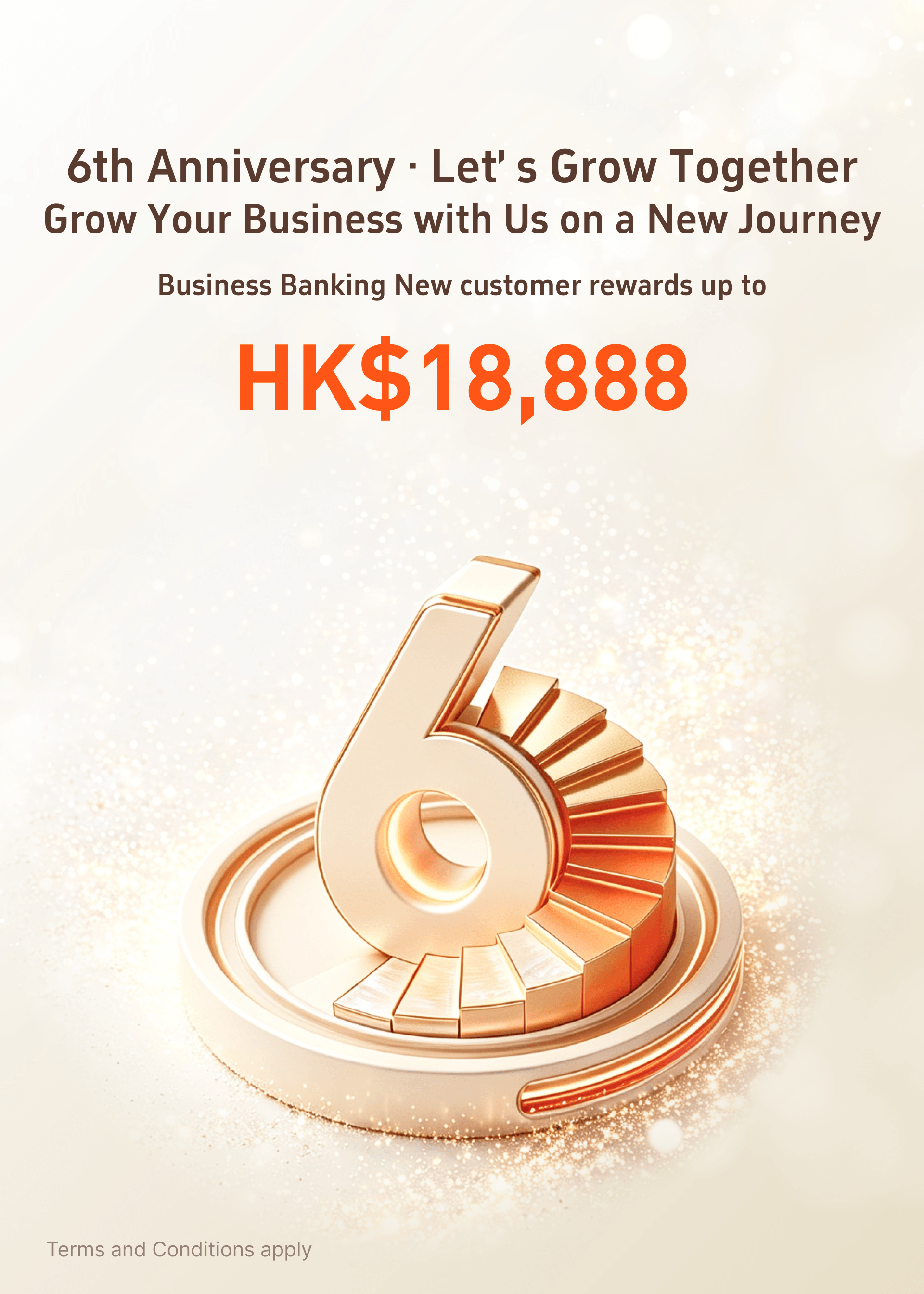Ping An Digital Bank X Tradelink – 6th Anniversary Welcome Rewards for Business Banking Customers